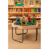 MTA Spaces - Pretend Grass Hex Mat - 76 x 67cm - Modern Teaching Aids NZ