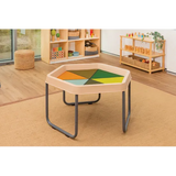 MTA Spaces - Hex Tray Playmat - Natural - Modern Teaching Aids NZ