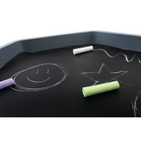 MTA Spaces - Hex Tray Playmat - Chalkboard - Modern Teaching Aids NZ