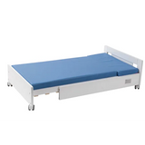 SafeSpace - Extendable Trundle Bed - White - Modern Teaching Aids NZ
