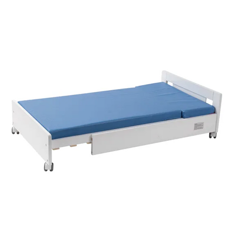 SafeSpace - Extendable Trundle Bed - White - Modern Teaching Aids NZ