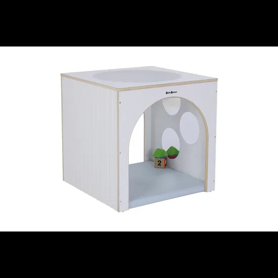 SafeSpace Toddler Exploratory Cube & Mat - Light Blue - Modern Teaching Aids NZ