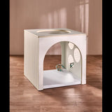 SafeSpace Toddler Exploratory Cube & Mat - Light Blue - Modern Teaching Aids NZ