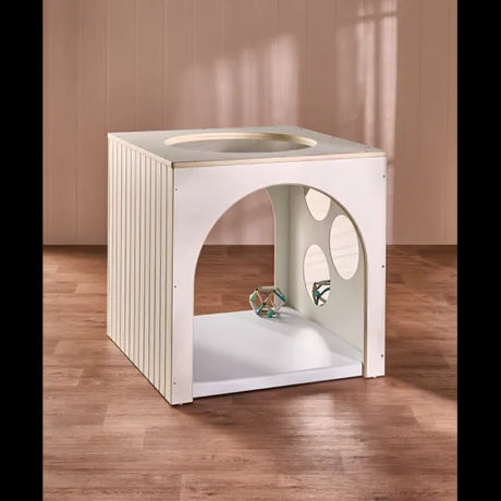 SafeSpace Toddler Exploratory Cube & Mat - Light Blue - Modern Teaching Aids NZ