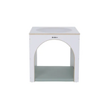 SafeSpace Toddler Exploratory Cube & Mat - Sage Green - Modern Teaching Aids NZ