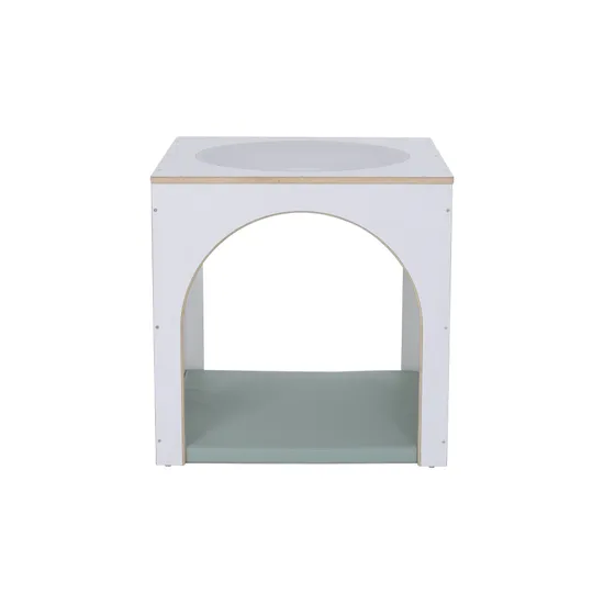 SafeSpace Toddler Exploratory Cube & Mat - Sage Green - Modern Teaching Aids NZ