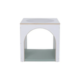 SafeSpace Toddler Exploratory Cube & Mat - Sage Green - Modern Teaching Aids NZ