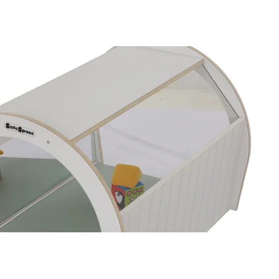 SafeSpace Toddler Crawl Tunnel & Mat - Sage Green - Modern Teaching Aids NZ