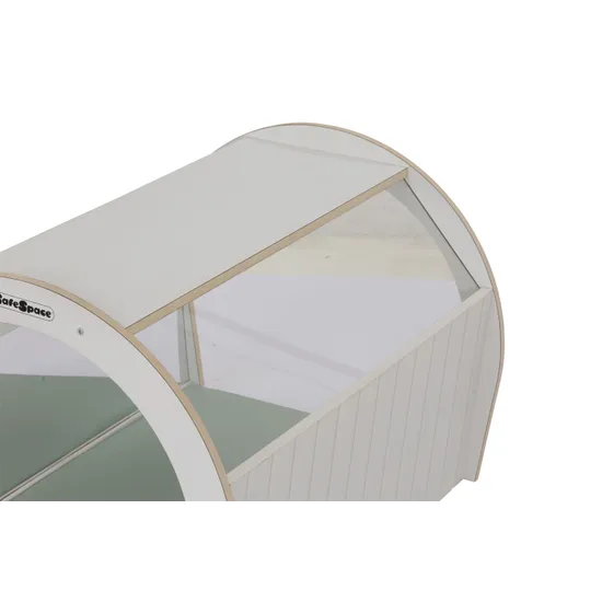 SafeSpace Toddler Crawl Tunnel & Mat - Sage Green - Modern Teaching Aids NZ