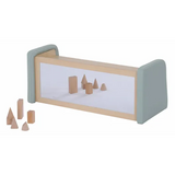 SafeSpace - 3 Compartment Shelf - Sage - Modern Teaching Aids NZ