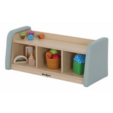 SafeSpace - 3 Compartment Shelf - Sage - Modern Teaching Aids NZ