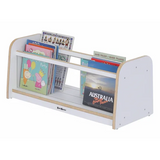 SafeSpace - Low Book Shelf - White - Modern Teaching Aids NZ