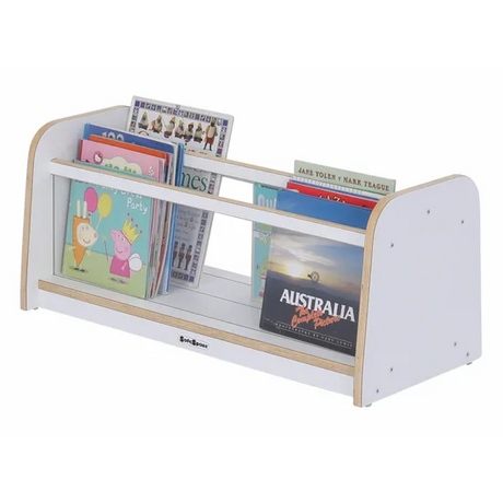 SafeSpace - Low Book Shelf - White - Modern Teaching Aids NZ