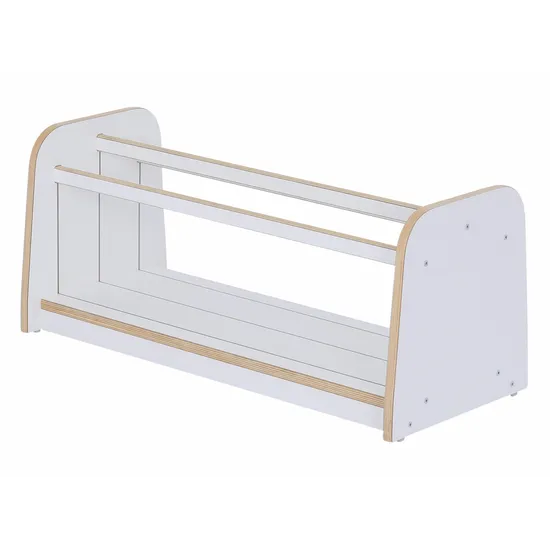 SafeSpace - Low Book Shelf - White - Modern Teaching Aids NZ