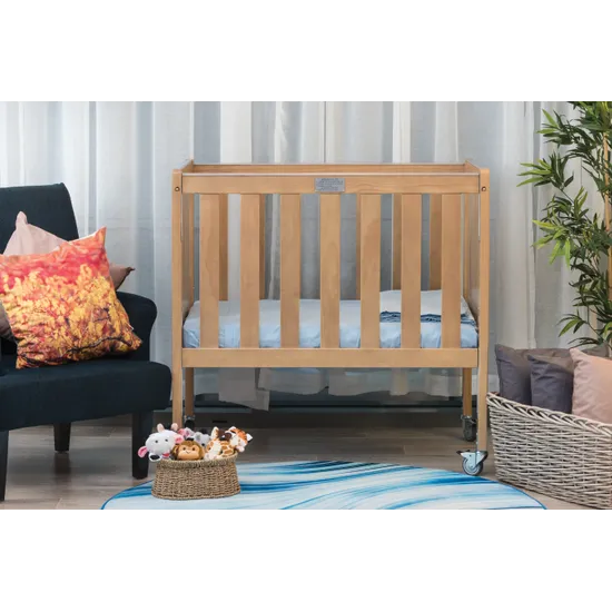 SafeSpace - Compact Cot & Mattress - Natural - Modern Teaching Aids NZ