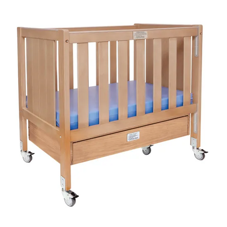 SafeSpace Compact Cot Mattress & Drawer Natural - Modern Teaching Aids NZ