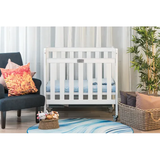 SafeSpace - Compact Cot & Mattress - White - Modern Teaching Aids NZ