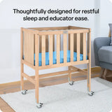 SafeSpace - Ergonomic Cot & Mattress - Natural - Modern Teaching Aids NZ