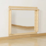 SafeSpace - Wall Mirror with Adjustable Barre - Natural - Modern Teaching Aids NZ