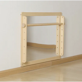 SafeSpace - Wall Mirror with Adjustable Barre - Natural - Modern Teaching Aids NZ