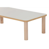 SafeSpace - Toddler Rectangular Table - White - Modern Teaching Aids NZ