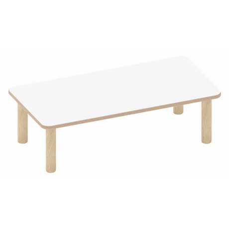 SafeSpace - Toddler Rectangular Table - White - Modern Teaching Aids NZ