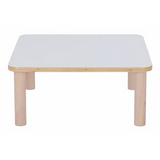 SafeSpace - Toddler Square Table - White - Modern Teaching Aids NZ