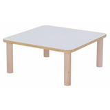 SafeSpace - Toddler Square Table - White - Modern Teaching Aids NZ