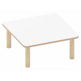 SafeSpace - Toddler Square Table - White - Modern Teaching Aids NZ