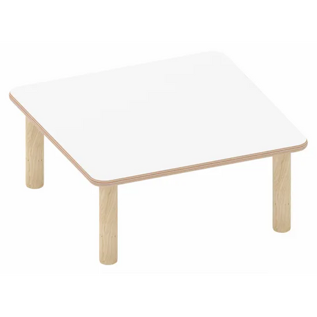 SafeSpace - Toddler Square Table - White - Modern Teaching Aids NZ