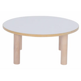 SafeSpace - Toddler Round Table - White - Modern Teaching Aids NZ