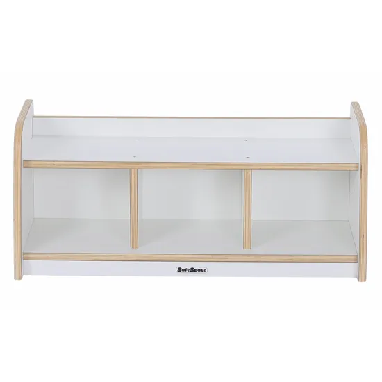 SafeSpace - Low Shelf - White - Modern Teaching Aids NZ