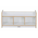 SafeSpace - Low Shelf - White - Modern Teaching Aids NZ