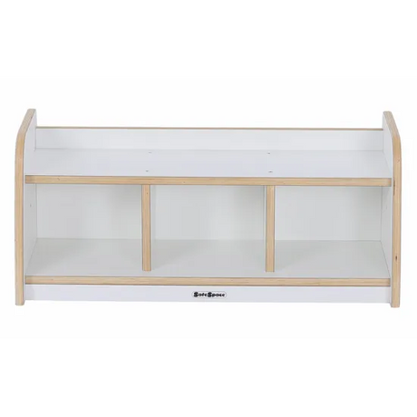 SafeSpace - Low Shelf - White - Modern Teaching Aids NZ