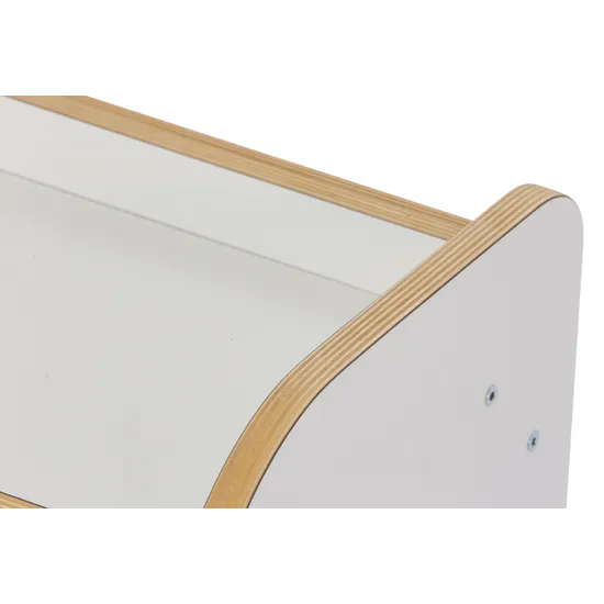 SafeSpace - Storage Shelf & Mirror - White - Modern Teaching Aids NZ