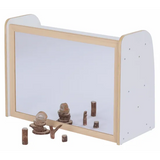 SafeSpace - Storage Shelf & Mirror - White - Modern Teaching Aids NZ