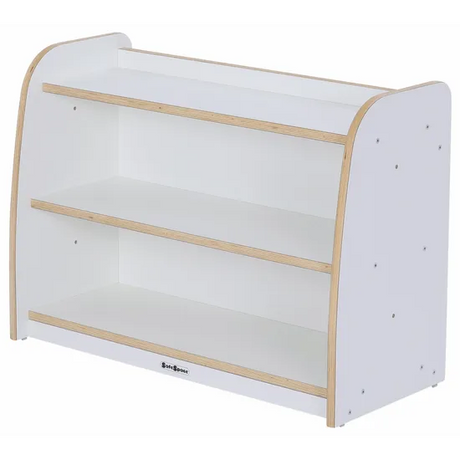 SafeSpace - Storage Shelf & Mirror - White - Modern Teaching Aids NZ