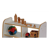 SafeSpace - Open Back Shelf - White - Modern Teaching Aids NZ