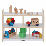 SafeSpace - Open Back Shelf - White - Modern Teaching Aids NZ