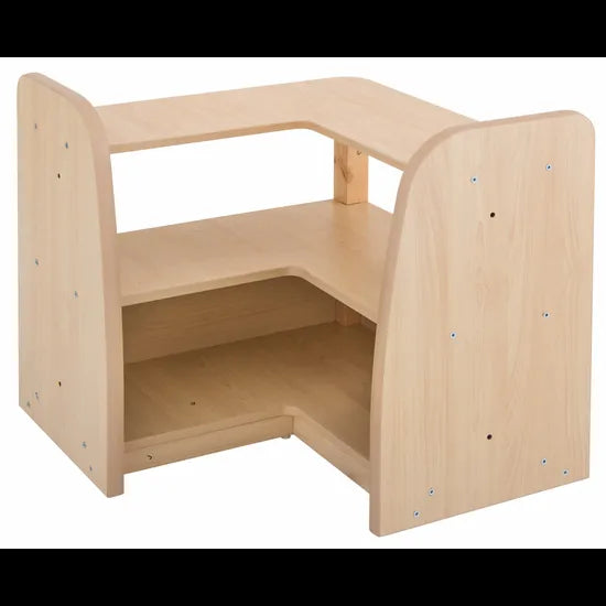 SafeSpace Corner Shelf - 60x60x60cm - Modern Teaching Aids NZ