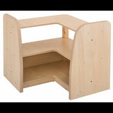 SafeSpace Corner Shelf - 60x60x60cm - Modern Teaching Aids NZ
