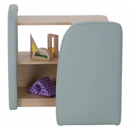 SafeSpace - Corner Unit - Sage - Modern Teaching Aids NZ