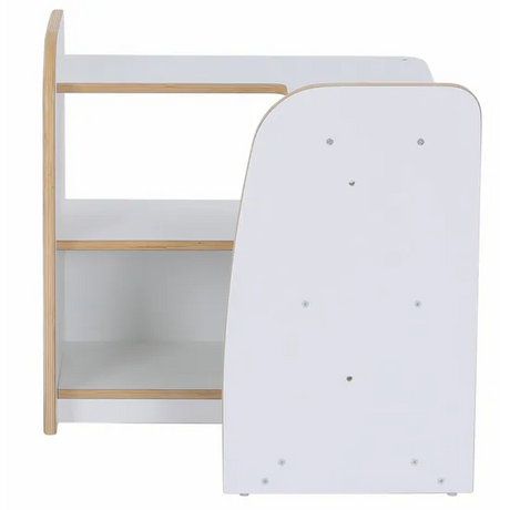 SafeSpace - Corner Shelf - White - Modern Teaching Aids NZ