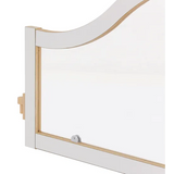 SafeSpace - Curved Divider - White - Modern Teaching Aids NZ