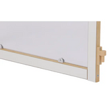 SafeSpace - Curved Divider - White - Modern Teaching Aids NZ