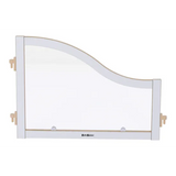 SafeSpace - Curved Divider - White - Modern Teaching Aids NZ