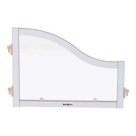 SafeSpace - Curved Divider - White - Modern Teaching Aids NZ
