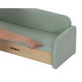 SafeSpace - Double Sofa - Sage - Modern Teaching Aids NZ