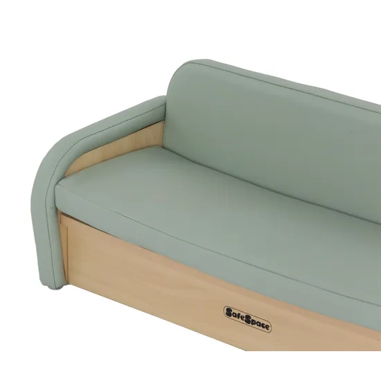 SafeSpace - Double Sofa - Sage - Modern Teaching Aids NZ