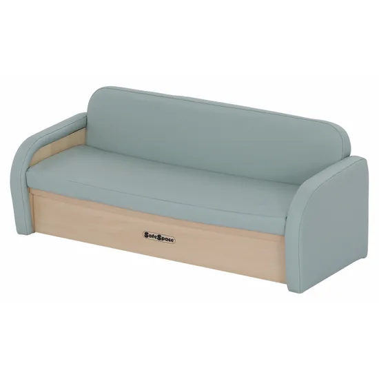 SafeSpace - Double Sofa - Sage - Modern Teaching Aids NZ